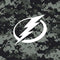 NHL Tampa Bay Lightning Camo Galaxy Z Flip6 Clear Case